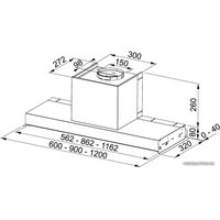 Кухонная вытяжка Franke Style Lux LED FSTP NG 905 X 110.0473.546