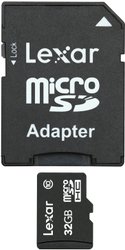 microSDHC (Class 10) 32GB + адаптер [LSDMI32GABEUC10A]