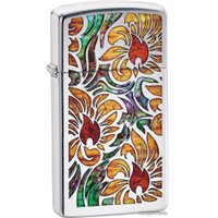 Зажигалка Zippo Slim Fusion Floral Design 29702