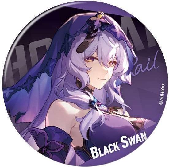 Значок miHoYo Interstellar Travel Series Part 2 Black Swan HSR278