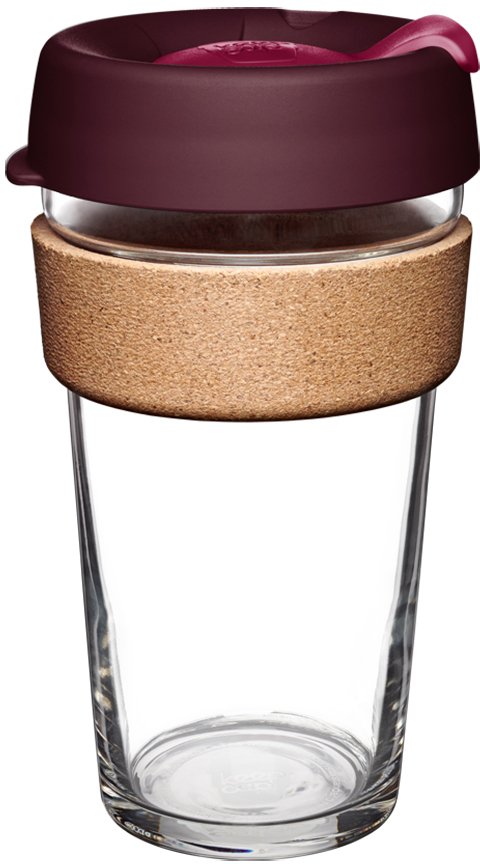 

Многоразовый стакан KeepCup Brew Cork L Kangaroo Raw 454мл (фиолетовый)