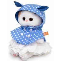 Классическая игрушка BUDI BASA Кошечка Ли-Ли Baby в кейпе с капюшоном LB-093