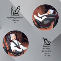 Детское автокресло Sweet Baby Ranger 360 Isofix 0-36 (бургунди)