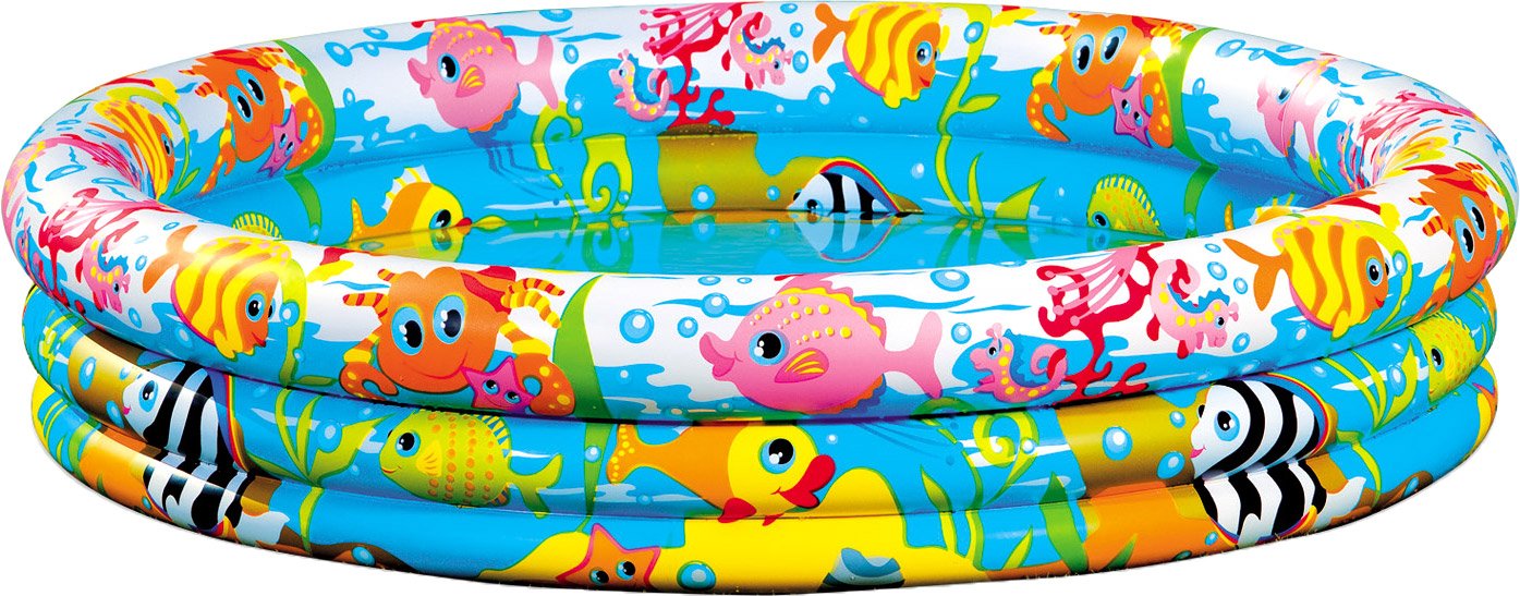 

Надувной бассейн Intex Fishbowl 132x28 (59431)