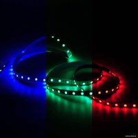 Светодиодная лента Gauss Basic LED 5050/60 12V 10W/m 700lm/m RGB 10mm IP20 5m 1/100 BT055