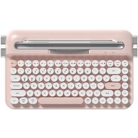 Клавиатура Ajazz AF84 (белый/розовый)