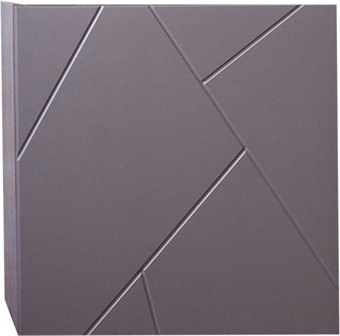 Бриклаер Тумба под умывальник Кристалл 50 (ясень анкор темный/софт графит)