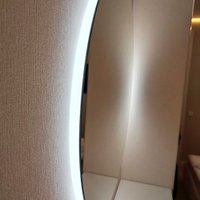  Пекам Зеркало Ring Fly 90x90 RingFly-90x90B (с подсветкой и бесконтактным сенсором)