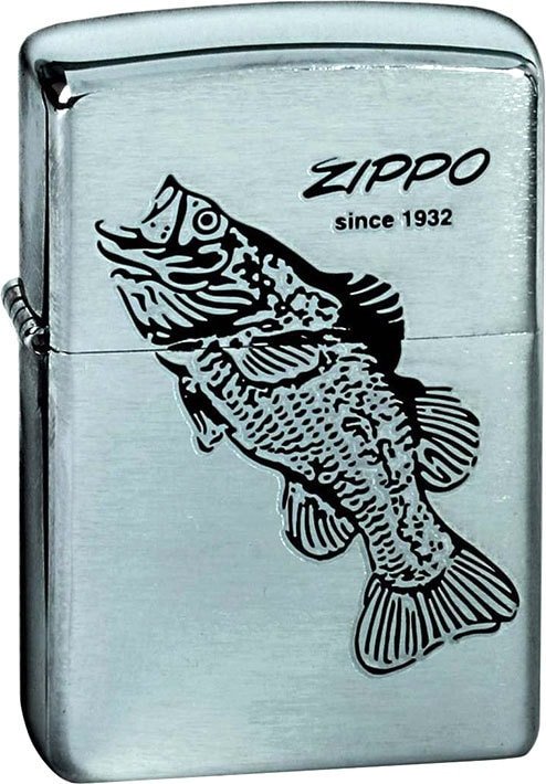 

Зажигалка Zippo 200 Black Bass