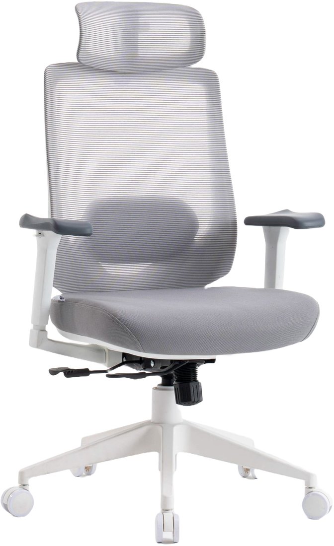 

Офисное кресло Evolution HybridFlex White (серый)