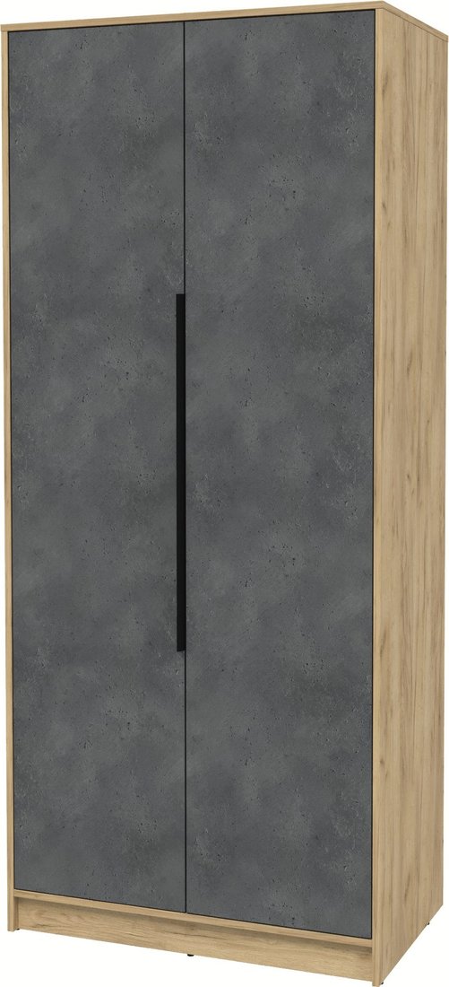 

Шкаф распашной Интерлиния Концепт КТ-Ш2 (бетон портленд/дуб золотой)