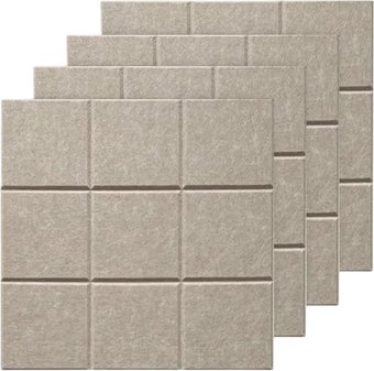 Когтеточка UG Home Самоклеящаяся фетровая ФП.4-СБЖ (30x30см, 4шт, св. бежевый)