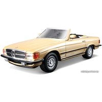 Легковой автомобиль Bburago Mercedes-Benz 450 SL 1977 18-43212 (золотой металлик)