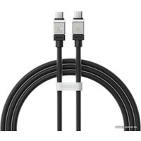 Кабель Baseus CoolPlay Series USB Type-C - USB Type-C (1 м, черный)