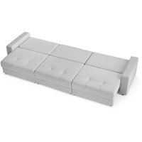 Диван Mio Tesoro Манчестер 292 1.5ек-1.5ек-1.5ек (841 светло-серый)