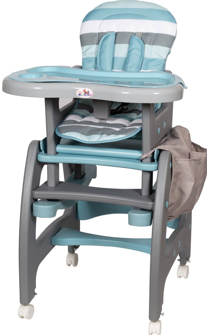 

Трансформер ForKiddy Active Comfort 5 в 1 (серый/голубой, полосатый)