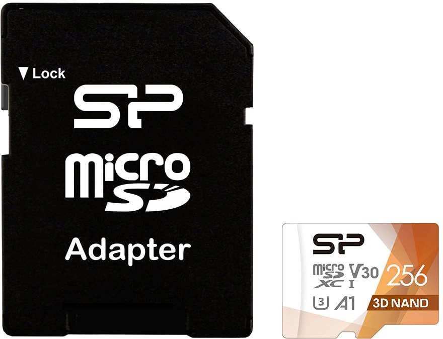 

Карта памяти Silicon-Power Superior Pro microSDXC SP256GBSTXDU3V20AB 256GB (с адаптером)