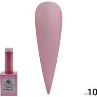 Основа Global Fashion Rubber Base Coat French (тон 10) 15 мл