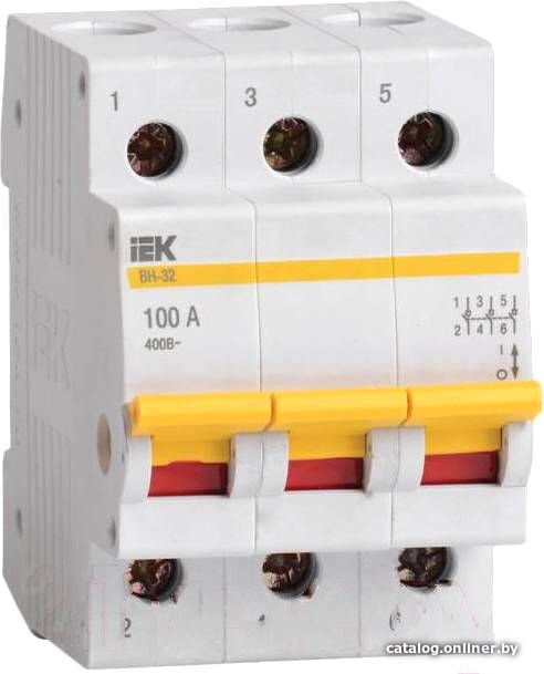 Выключатель нагрузки IEK ВН-32 3Р 40А MNV10-3-040 (мини-рубильник)