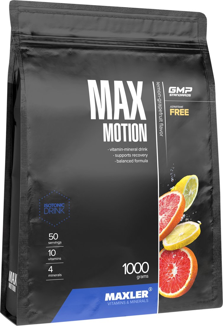 

Изотоник Maxler Max Motion (1000 г, лимон-грейпфрут)