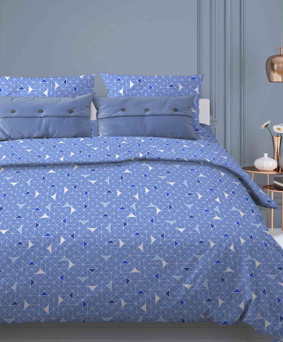 

Постельное белье Бояртекс № 122 Треугольники Вид 2/11 (N) 1.5 (бязь, светло-синий)