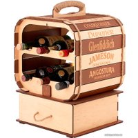 Подарочный набор Экспедиция Бочка-Бар 7111 (бежевый/коричневая)