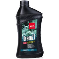 Моторное масло AEG Lubricants Green HP 2T API TC (зеленый) 1л