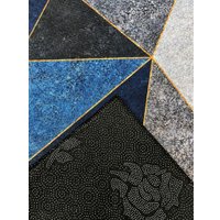 Ковер для жилой комнаты Shengrong Textile Bloom SRJXD(4) (1.4x2)