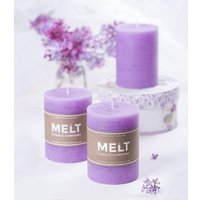 Набор свечей Мелт 75 мм (3 шт, лиловый)