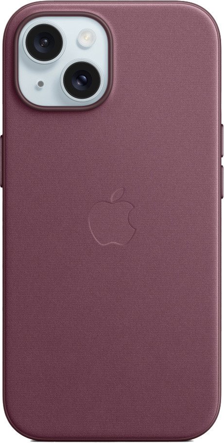 

Чехол для телефона Apple MagSafe FineWoven Case для iPhone 15 (шелковица)