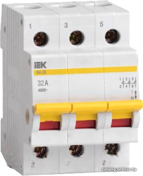 Выключатель нагрузки IEK ВН-32 3Р 32А MNV10-3-032