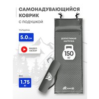 Самонадувающийся коврик RSP Outdoors Sunny 50 (серый)