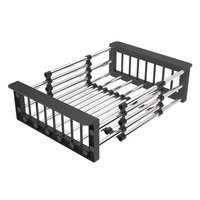 Кухонная мойка Roxen Stage Plus 560250-60-BS многофункциональная 8 в 1 (60*48/текстурный графит)