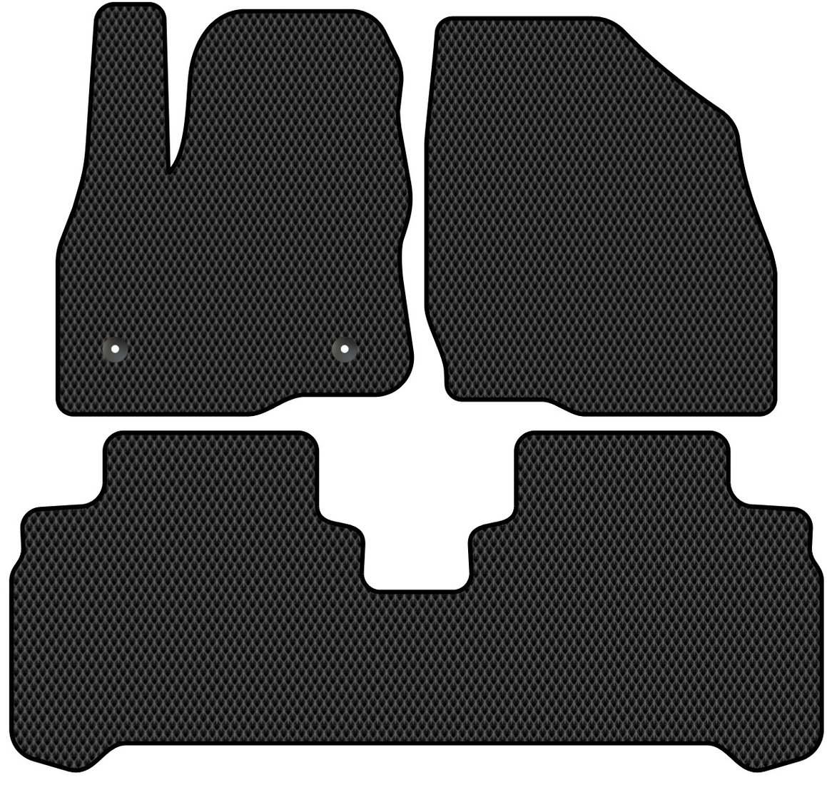 

Комплект ковриков для авто Alicosta Chevrolet Bolt I (хэтчбек 5 дв) 2016 - 2021 (черный, ромб)