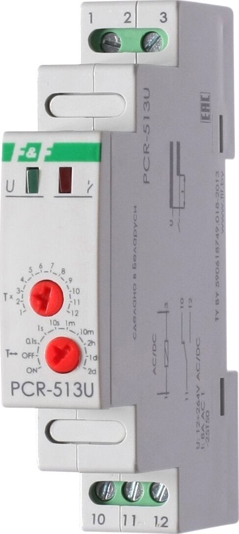 

Реле времени Евроавтоматика F&F PCR-513U EA02.001.004