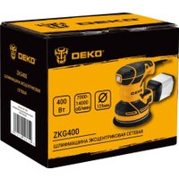 Эксцентриковая шлифмашина Deko ZKG400 081-1004