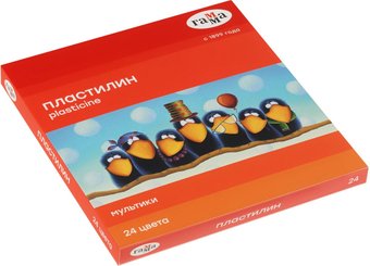 Пластилин Гамма Мультики 171024 (24 цв)