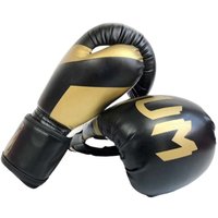 Перчатки Sundays NW-036 (6oz, черный/золотистый)