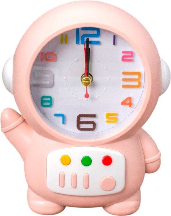 

Настольные часы ILikeGift Cheerful cosmonaut CD260-01 (розовый)