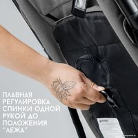 Коляска прогулочная «книга» Bubago Axi (серый)