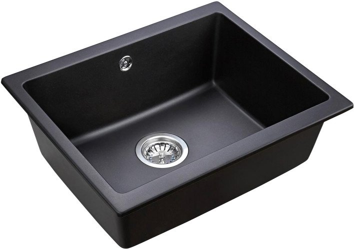 Кухонная мойка Emar EMQ-1555.P (морион)