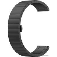 Браслет Rumi Snake металлический блочный 20 мм (черный)