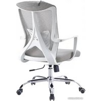 Офисное кресло SitUp Sigma white chrome (сетка black/black)