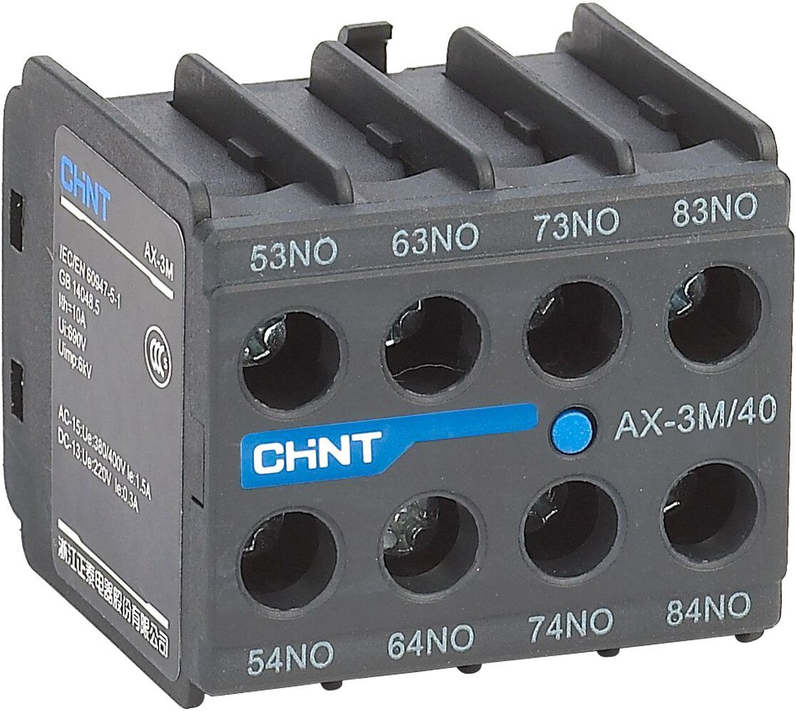 

Приставка контактная Chint AX-3M/22 925186