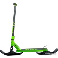 Самокат на лыжах Plank Triton P20-TRI100G-S+SKI (зеленый/ящерица)