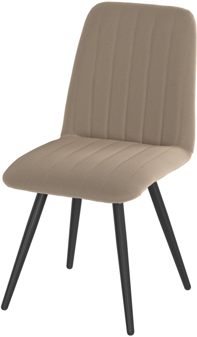 

Стул MK Status Кенди 580x870x450 (велюр песочный/конус черный)
