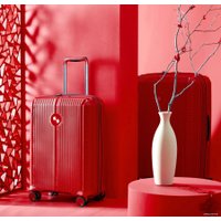 Чемодан-спиннер Verage Rome 19006-L 77 см (красный)