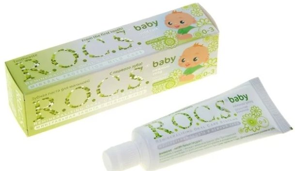 

Зубная паста R.O.C.S Baby нежный уход. Душистая ромашка 45 г