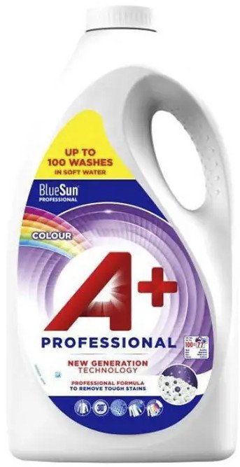 

Гель для стирки A+ Professional Color для цветного белья (5 л)