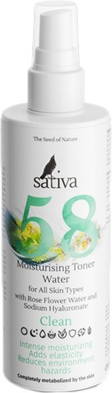 

Sativa Тоник увлажняющий № 58